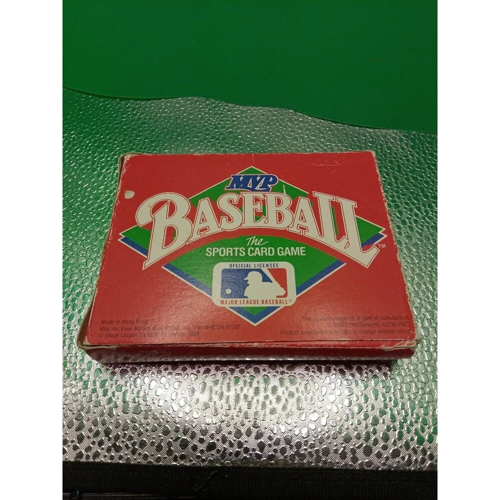 MVP Baseball Sports Card Game 1989 Complete Ideal 7051 MLB